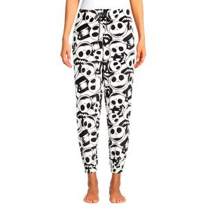 Disney Nightmare Before Christmas Jack Skellington Womens Sleep Joggers Pants 2X